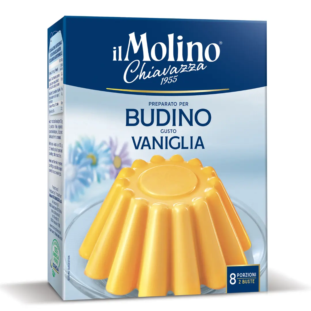 Hochwertiges natürliches VANILLA-PUDDING Ideal für verschiedene und profession elle Zwecke Made in Italy Versand bereit