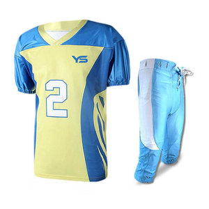 High Quality Unisex American <b>Football</b> Uniform Custom Made in Polyester Lightweight Sets With Sublimation Technics - Product Image 1