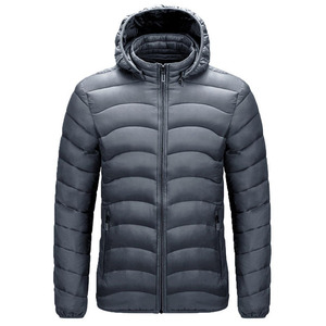 Chaqueta Acolchada Personalizada para Hombre, Talla Grande, Chaqueta de Invierno Acolchada con Plumón, Chaquetas para Hombre al por Mayor - Product Image 3