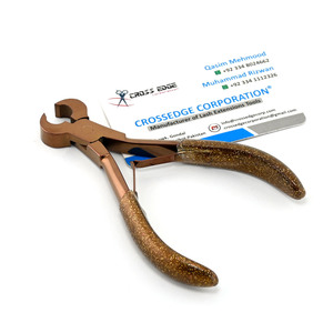 Séparateur de liaison de kératine de couleur dorée Extension de cheveux Outil efficace pour les extensions 12cm Pour réduire la friction dans les liaisons d'extension - Product Image 5