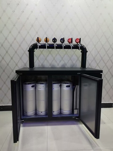 Enfriador de barriles de cerveza grande de acero inoxidable, refrigerador tipo Kegerator con grifo torre - Product Image 4