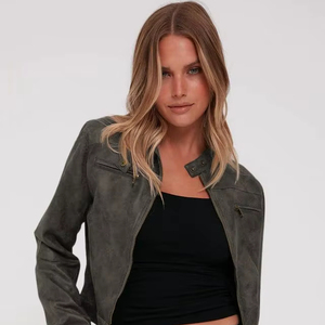 High Impact Men's Leather <b>Jackets</b> Custom Made Front Winter High Quality Best Material Latest Fashion Style Custom Colors Sizes - Product Image 1