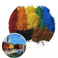Oxyde de fer noir 330 616 722 732 peinture pour béton peinture brique colorée pour agent de calfeutrage