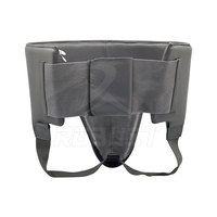 Garde d'aine en cuir PU de haute qualité nouveau Design haute Protection équipement de boxe pour hommes MMA formation en gros
