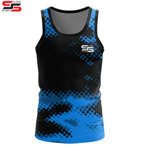 Débardeur de sport pour femme avec impression par sublimation, nouvelle mode d'été sans manches, col rond, débardeur pour femme - Product Image 4