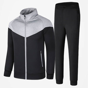 Tenue de survêtement légère pour homme avec matière extensible créée pour l'échauffement physique ou le jogging Survêtement homme - Product Image 1