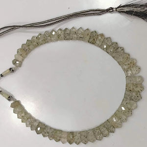 Labradorite foncée naturelle pierre à facettes poire Briolette perles en vrac collier fil bijoux labradorite collier - Product Image 2