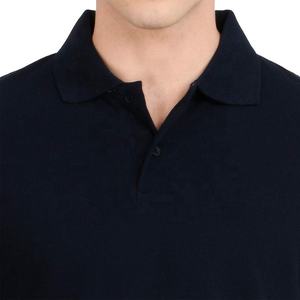 Venta al por mayor en blanco logotipo personalizado hombres Polo Unisex verano liso de alta calidad 100% algodón de talla grande Polo de los hombres - Product Image 4