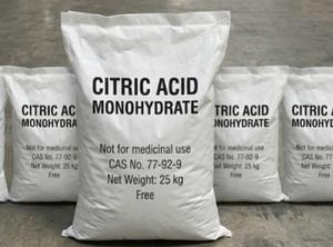 CHEMSTRIDE 99% Purity <b>Citric</b> <b>Acid</b> Monohydrated White <b>Powder</b> Food & Industrial Grade 25kg/bag - Product Image 2
