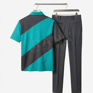 Uniforme de Golf de Manga Corta para Verano al por Mayor, Diseño Único, Tela Transpirable, Uniforme de Golf para Equipos y Deportes - Product Image 2