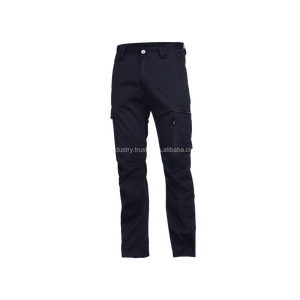 กางเกงทำงานขายาวผ้าคอตตอนโพลีสำหรับผู้ชายกางเกงทำงาน - Product Image 5