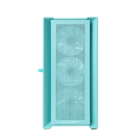 Boîtier PC Kingsman Gaming 4 ARGB Fans MicroATX Mid Tower avec panneau latéral en verre trempé en stock