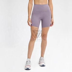 Shorts Deportivos para Mujer, para Gimnasio, Yoga, Entrenamiento, Running, 100% Poliéster, Cintura Media, Transpirables, Ecológicos, Tallas Grandes, Cintura Elástica - Product Image 2