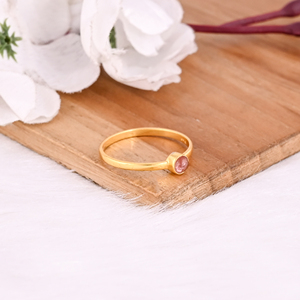 Anillo chapado en oro amarillo hecho a mano de turmalina Natural de Plata de Ley 925, joyería fina, anillos al por mayor, joyería para mujer - Product Image 5
