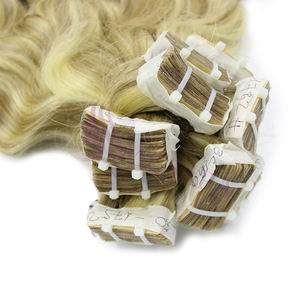 Gran oferta 2022, extensiones humanas, cinta ondulada doble, cabello vietnamita, macsara natural - Product Image 2