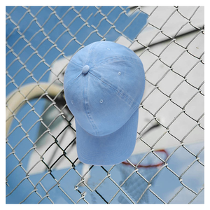 หมวกกีฬาทรงสลิมฟิตแห้งเร็วปรับแต่งโลโก้ได้ตามต้องการหมวกกีฬาเบสบอลกลางแจ้งแบบลำลองสำหรับขี่จักรยานสีพื้น - Product Image 2