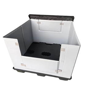 Waterproof Outdoor Large Logistics Storage <strong>Box</strong> Foldable <strong>Pallet</strong> Sleeve Recyclable Outdoor Plastic Storage <strong>Box</strong> - Product Image 1