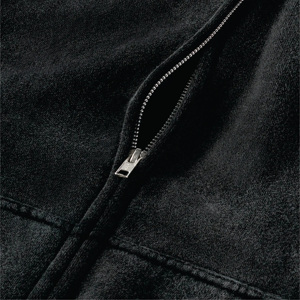 Nueva llegada por encargo desgastado Tie Dye sudaderas con capucha de gran tamaño French Terry Zip up Acid Wash Sun Faded Sudadera con capucha y sudadera - Product Image 4