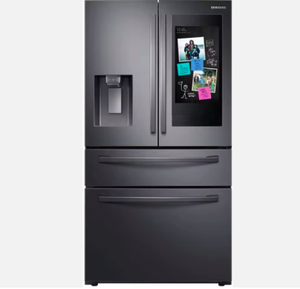 Nuevo Sellado de Fábrica RF28R7551SG 28 Cu. Pies Refrigerador de Acero Inoxidable de 4 Puertas Francesas con Pantalla Táctil de 21.5 Pulgadas para Exteriores - Product Image 1
