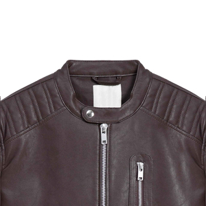 Chaqueta de cuero para hombre de calidad más popular Chaqueta de cuero para hombre personalizada Chaquetas de cuero para hombre de alta calidad hechas en Pakistán - Product Image 6