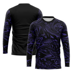 Conjunto de camisetas de uniforme de fútbol personalizado de temporada de manga completa, ropa deportiva de fútbol, camisetas de club de fútbol para jugadores de aficionados - Product Image 4