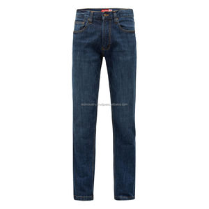 Jeans droits personnalisés pour hommes Pantalons décontractés Pantalons extensibles en denim pour hommes de grande taille - Product Image 2