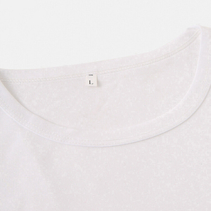 Camiseta Ringer de microfibra de algodón 100% para hombre, Camiseta lisa de manga corta de retazos lisos de secado rápido de punto para Fitness, nuevo logotipo - Product Image 6