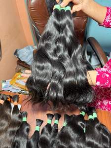 Vendeur de cheveux indiens bruts de temple de l'Inde, vendeurs de cheveux indiens vierges naturels de cheveux, cheveux indiens Remy 100% - Product Image 3