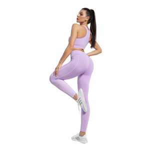 Conjunto de Yoga de alta calidad Impreso Precio asequible Estilo de tendencia Recién llegado Conjunto de yoga para mujeres de etiqueta privada - Product Image 2