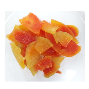 Papaye séchée douce naturelle Vietnam Fruit frais déshydraté Papaye séchée Snack Riche en fibres Faible teneur en sucre Exportation d'approvisionnement - Product Image 3