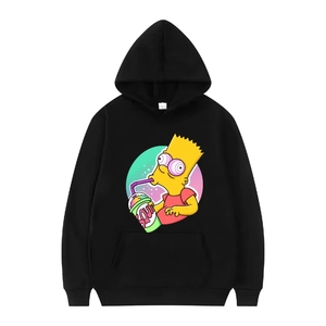 Pulls sportifs tendance pour hommes et femmes, vêtements d'hiver amples et élégants, gris, avec capuche, teinture unie, délavé à la pierre, pas cher - Product Image 2