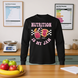 Camiseta de Manga Larga para Nutricionistas y Dietistas, Ropa Promocional para Profesionales de la Alimentación - Product Image 3