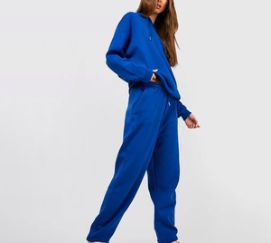 Ensembles décontractés pour hommes de qualité supérieure léger 100% coton survêtement capuche personnalisé avant imprimé pantalons de survêtement hiver Plus respirant - Product Image 4