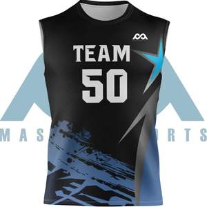 Nouveaux uniformes de football 7v7 sans manches de compression pour hommes personnalisés n'importe quel design dans les uniformes de football drapeau sublimation de haute qualité - Product Image 1