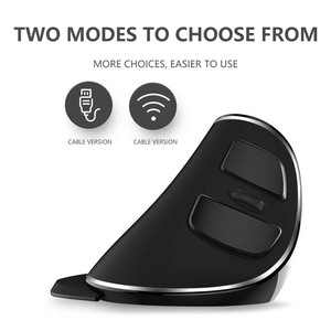 2.4G Không Dây + Chuột 6D Chuột Máy Tính Quang Học Không Dây Ergonomic Dọc Chuột - Product Image 2