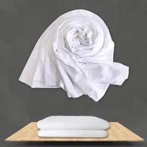 Ropa de Ihram de Punto de Color Sólido de Primera Calidad, 100% Algodón para Peregrinos del Hajj - Product Image 5