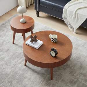 Table basse en bois conçue pour les amateurs de décoration intérieure, offrant un attrait naturel du bois et une utilité pratique - Product Image 1
