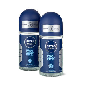 Desodorante Antitranspirante Refrescante DE Marca Personalizada para Todo el Día Nivea Men Cool Kick Roll-On Frescura y Confianza - Product Image 5