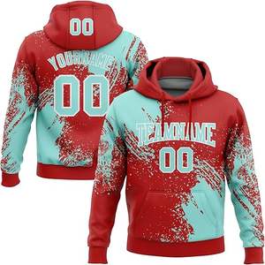 เสื้อฮู้ดและสเวตเตอร์ของผู้ชายเสื้อฮู้ดกีฬาแฟชั่นเย็บตามสั่ง - Product Image 2