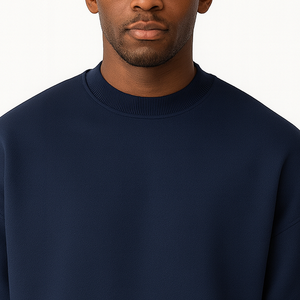 Sudadera corta unisex hecha de lana de algodón suave de gran tamaño, jersey de calle, diseño personalizado, goteo de invierno ecológico - Product Image 6