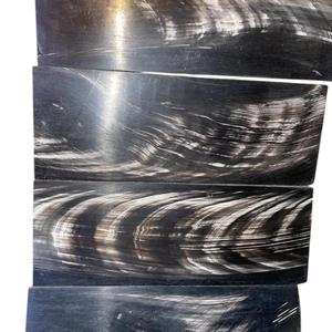 Escalas de cuerno de búfalo naturales artísticas únicas hechas a mano para manualidades DIY sastrería y proyectos de regalo hechos a mano - Product Image 2