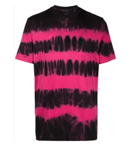 T-shirts Tie Dye à col rond à manches courtes pour hommes séchage rapide respirant T-shirts Tie Dye unisexes personnalisés avec logo vente en gros de qualité supérieure - Product Image 1