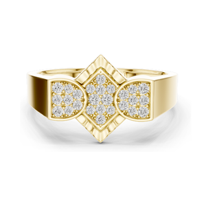 Bague pour femme en diamant de laboratoire et moissanite 0,262 CT, clarté VVS-VS EF, or 18 carats, 14 carats, 10 carats et argent 925, rose, jaune, blanc - Product Image 2