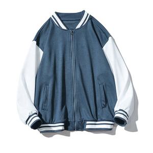 Venta al por mayor de alta calidad Chenille bordado invierno lana cuero Bomber chaquetas Letterman béisbol Varsity chaqueta para los hombres - Product Image 1