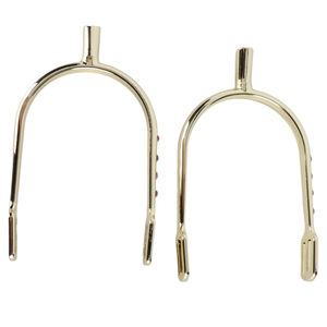 Nouvelles éperons d'équitation tendance, durables et légers, en acier inoxydable/acier au carbone/laiton, lot de 4 pour la pratique quotidienne et les performances - Product Image 1