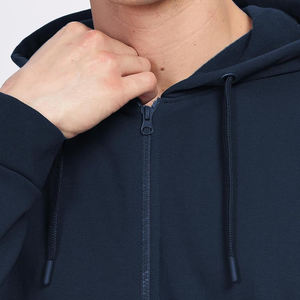 Nuevas Sudaderas con Capucha de Invierno Unisex de Alta Calidad OEM, con Cierre, 350 GSM, con Bolsillo, Personalizables con Logotipo, Mangas Largas, de Algodón para Hombre - Product Image 4