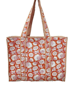 Sac fourre-tout en tissu matelassé 100% coton avec longue poignée, fermeture à glissière, écologique et logo personnalisable pour un usage quotidien - Product Image 2