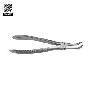 คีมถอนฟันแบบแมนนวลจากโรงงานโดยตรง หลายขนาด สำหรับฟันบนและฟันล่าง ใช้สำหรับถอนรากฟัน ฆ่าเชื้อได้ ออกแบบตามหลักสรีรศาสตร์ - Product Image 6