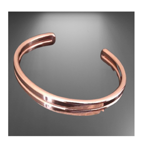2024 Bangalore Indian Popular 4mm Austria Hammered Cuff Wrap <b>Bracelet</b> for Women <b>Copper</b> Cuffs Made in Pure <b>Copper</b> Jewelry Bahrain - Product Image 4
