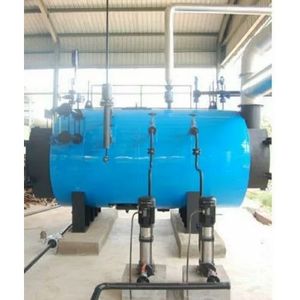 Industrial Horizontal Electric Steam Boiler <b>Fire</b> Tube & Water Tube Design Low Pressure - Product Image 1